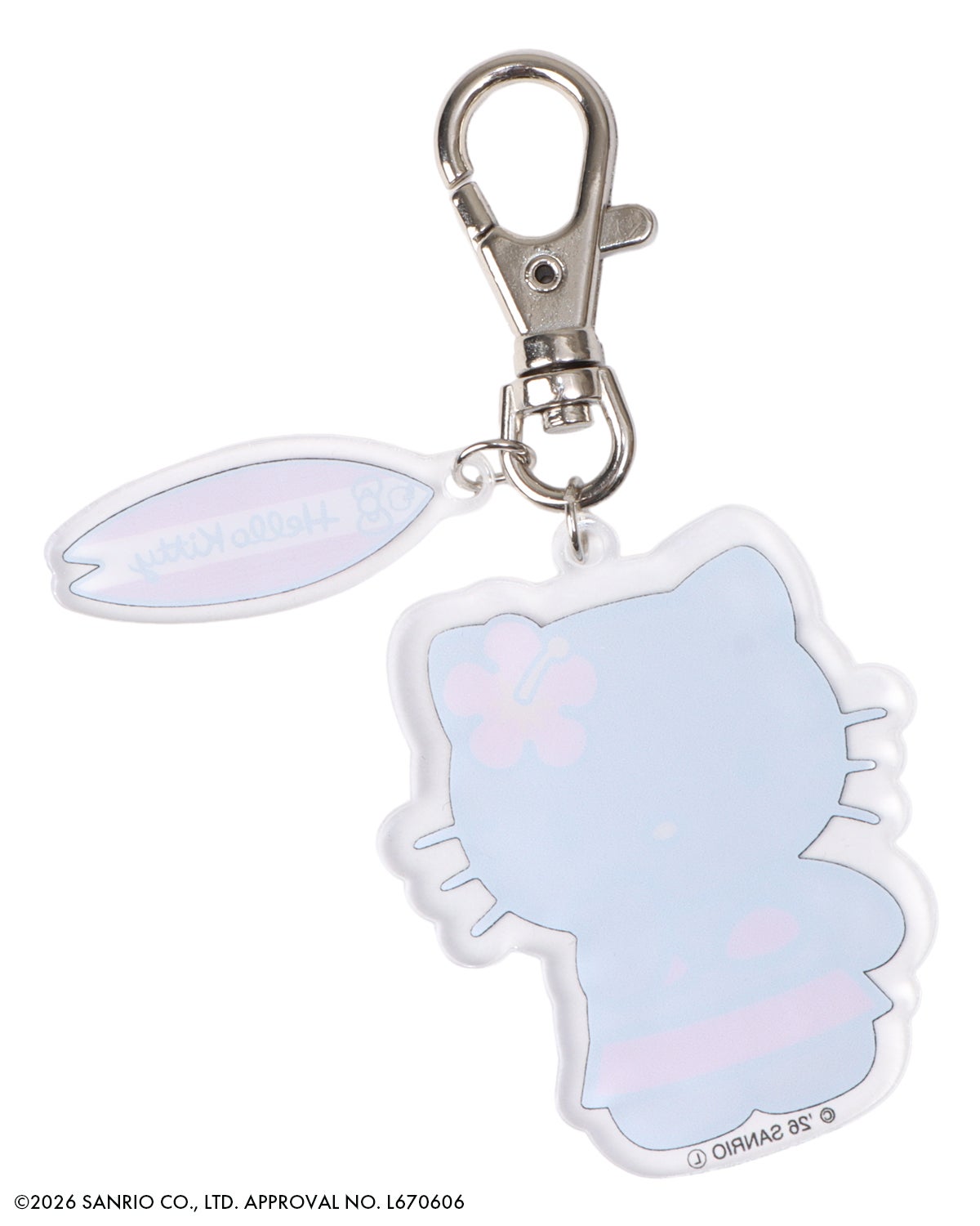 GOTCHA] 日焼け ハローキティ アクリルキーホルダー | PEET ONLINE STORE