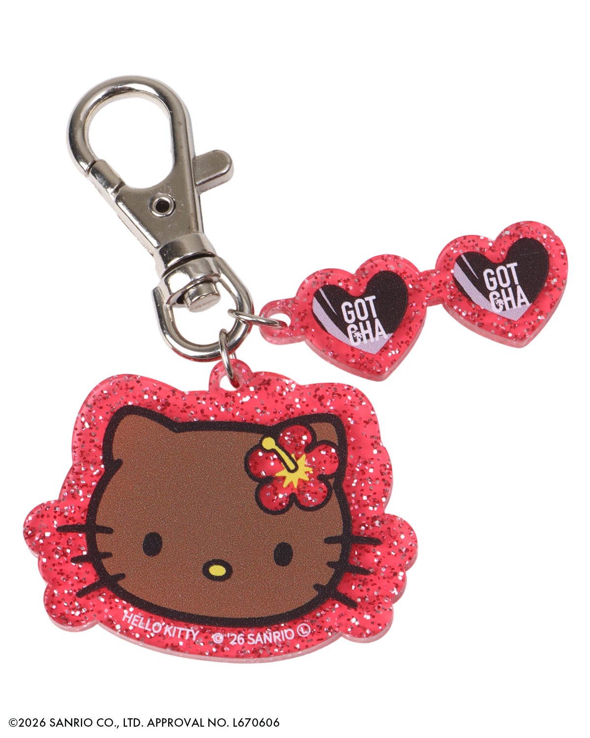GOTCHA] 日焼け ハローキティ アクリルキーホルダー | PEET ONLINE STORE