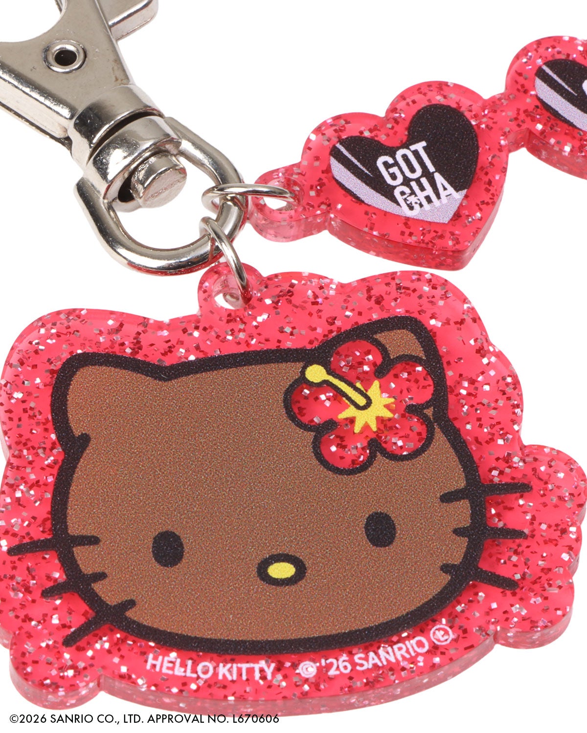 GOTCHA] 日焼け ハローキティ アクリルキーホルダー | PEET ONLINE STORE
