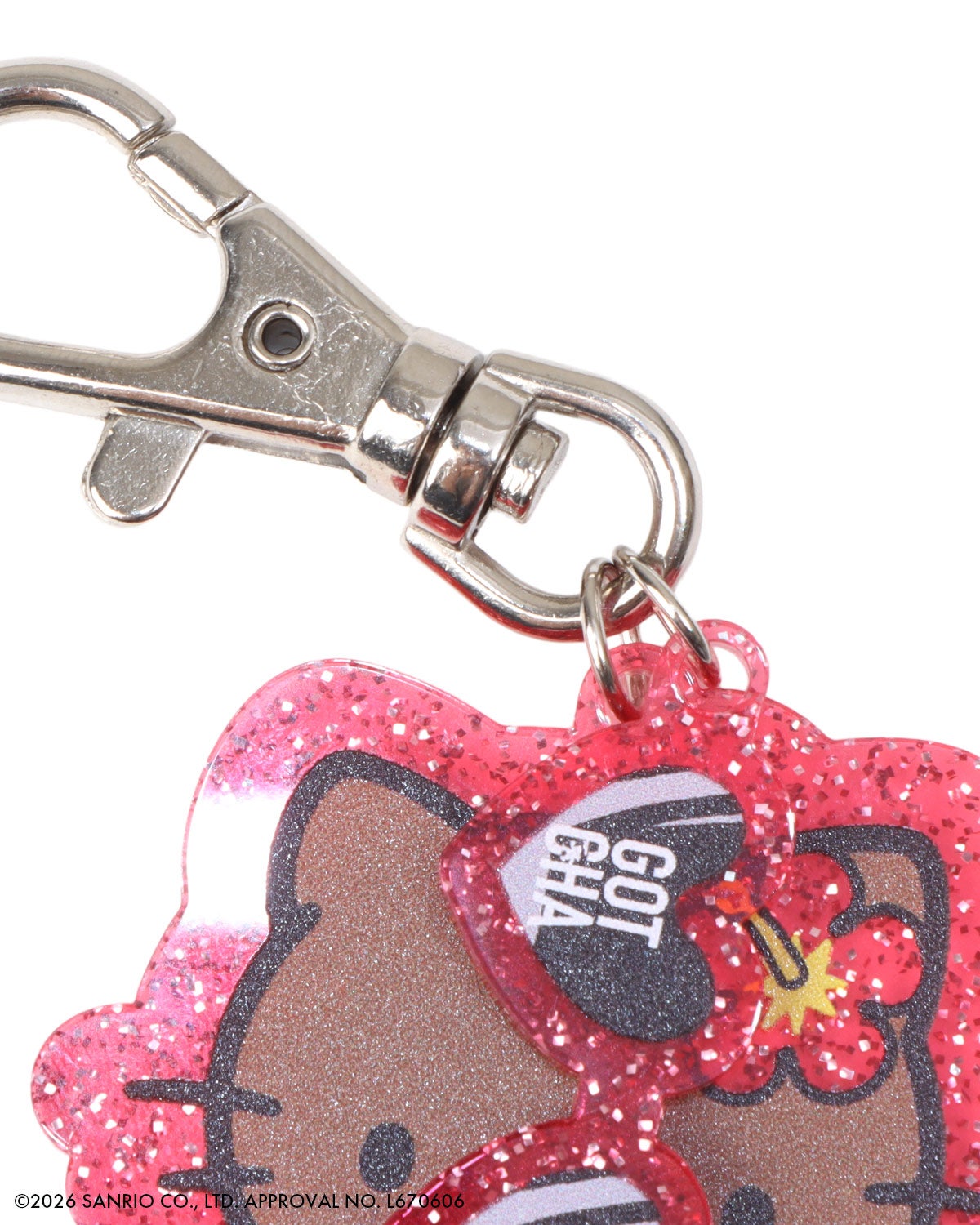 GOTCHA] 日焼け ハローキティ アクリルキーホルダー | PEET ONLINE STORE