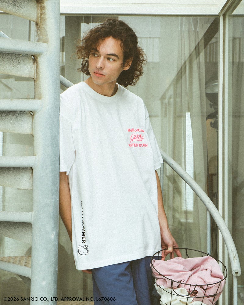 ホワイト:175cm66kg(Lサイズ着用)