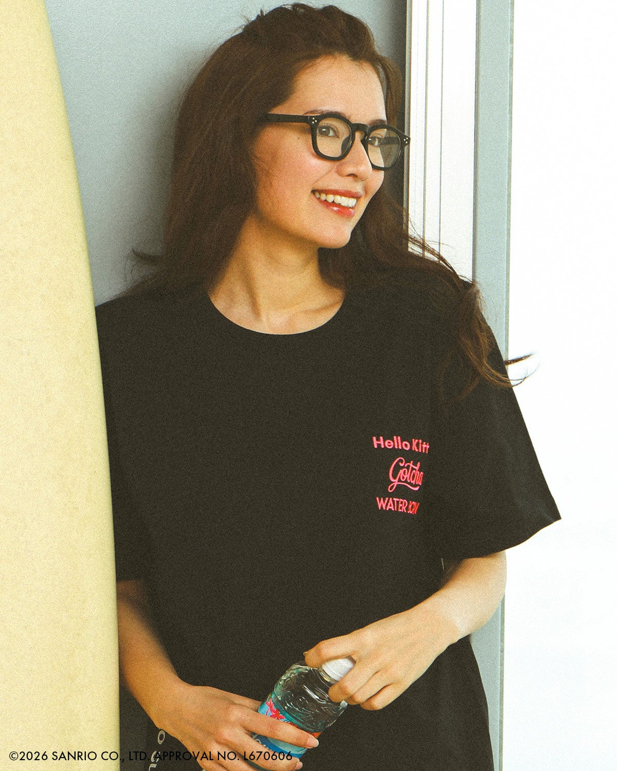 ブラック:172cm(Lサイズ着用)