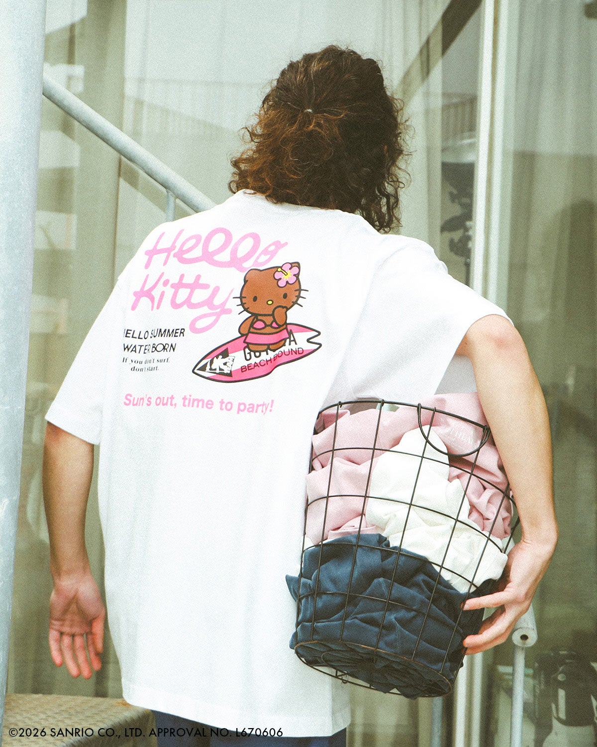GOTCHA] 日焼け ハローキティ ライディングボード T | PEET ONLINE STORE