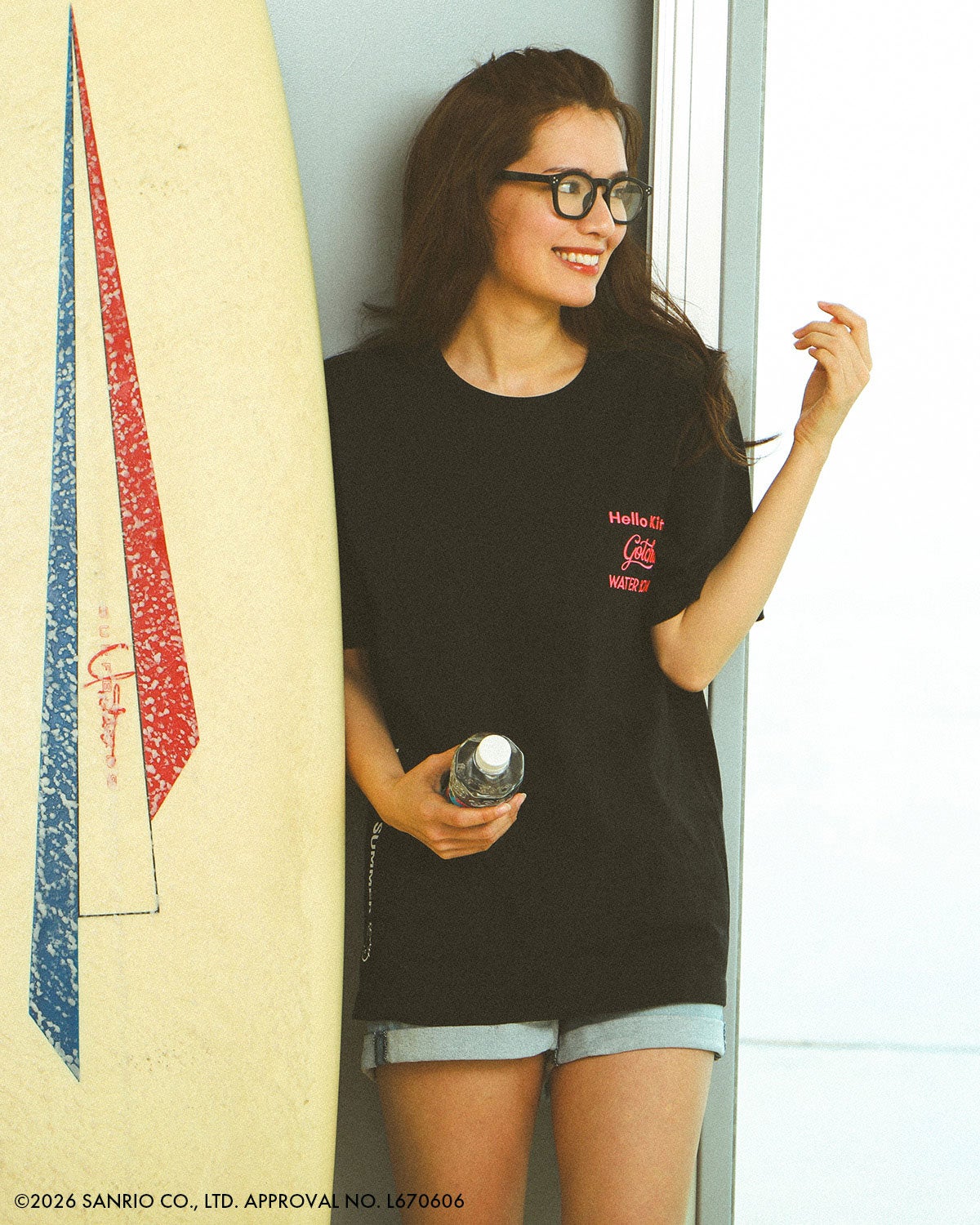 ブラック:172cm(Lサイズ着用)