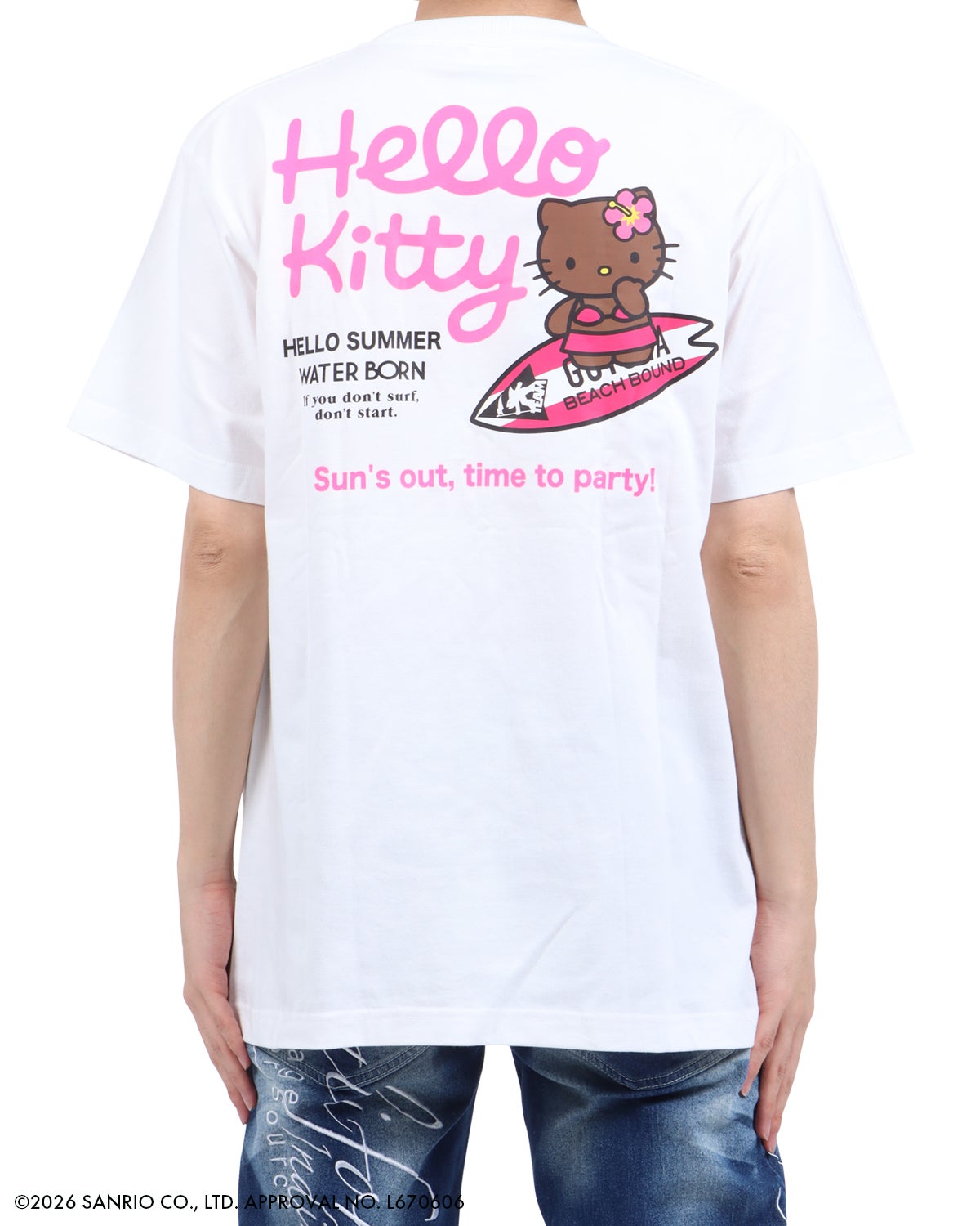 GOTCHA] 日焼け ハローキティ ライディングボード T | PEET ONLINE STORE