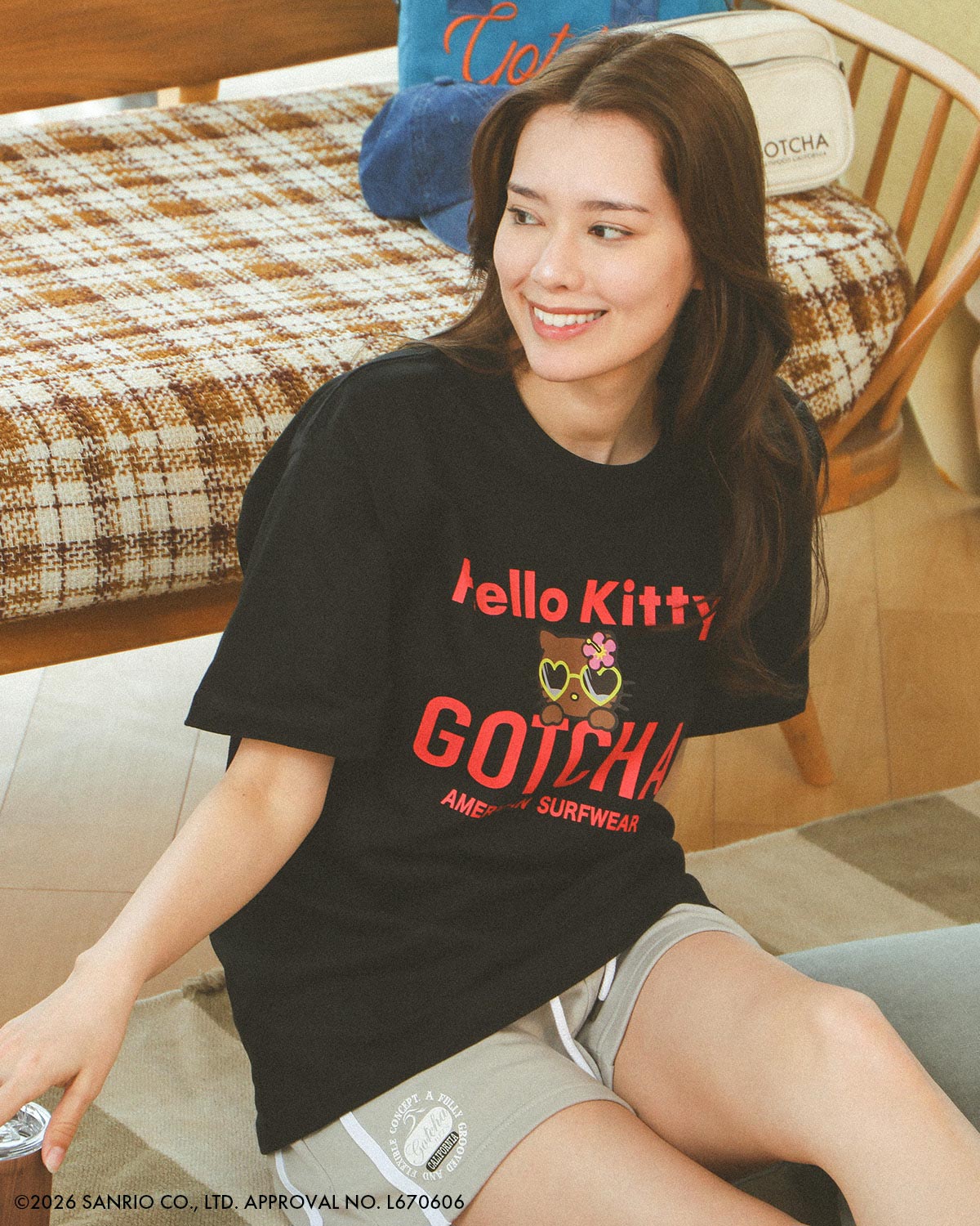 ブラック：172cm(Lサイズ着用)