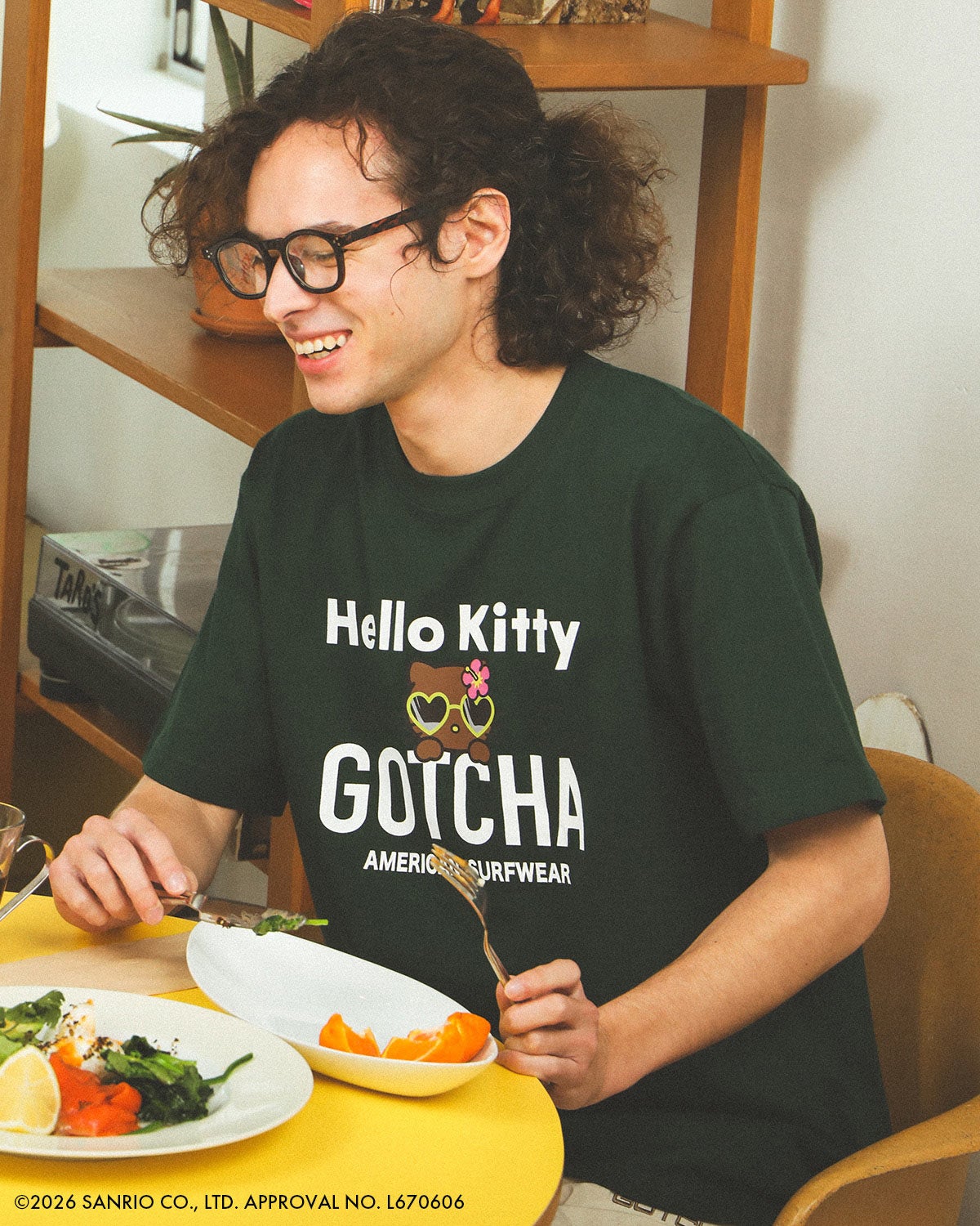 グリーン:175cm66kg(Lサイズ着用)