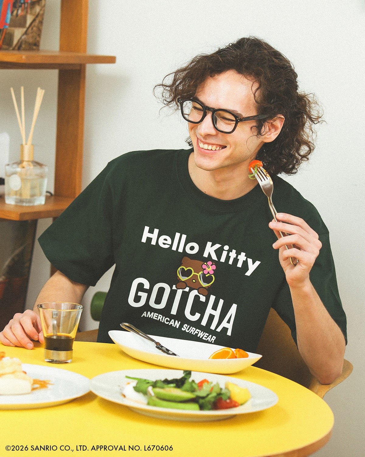 グリーン:175cm66kg(Lサイズ着用)