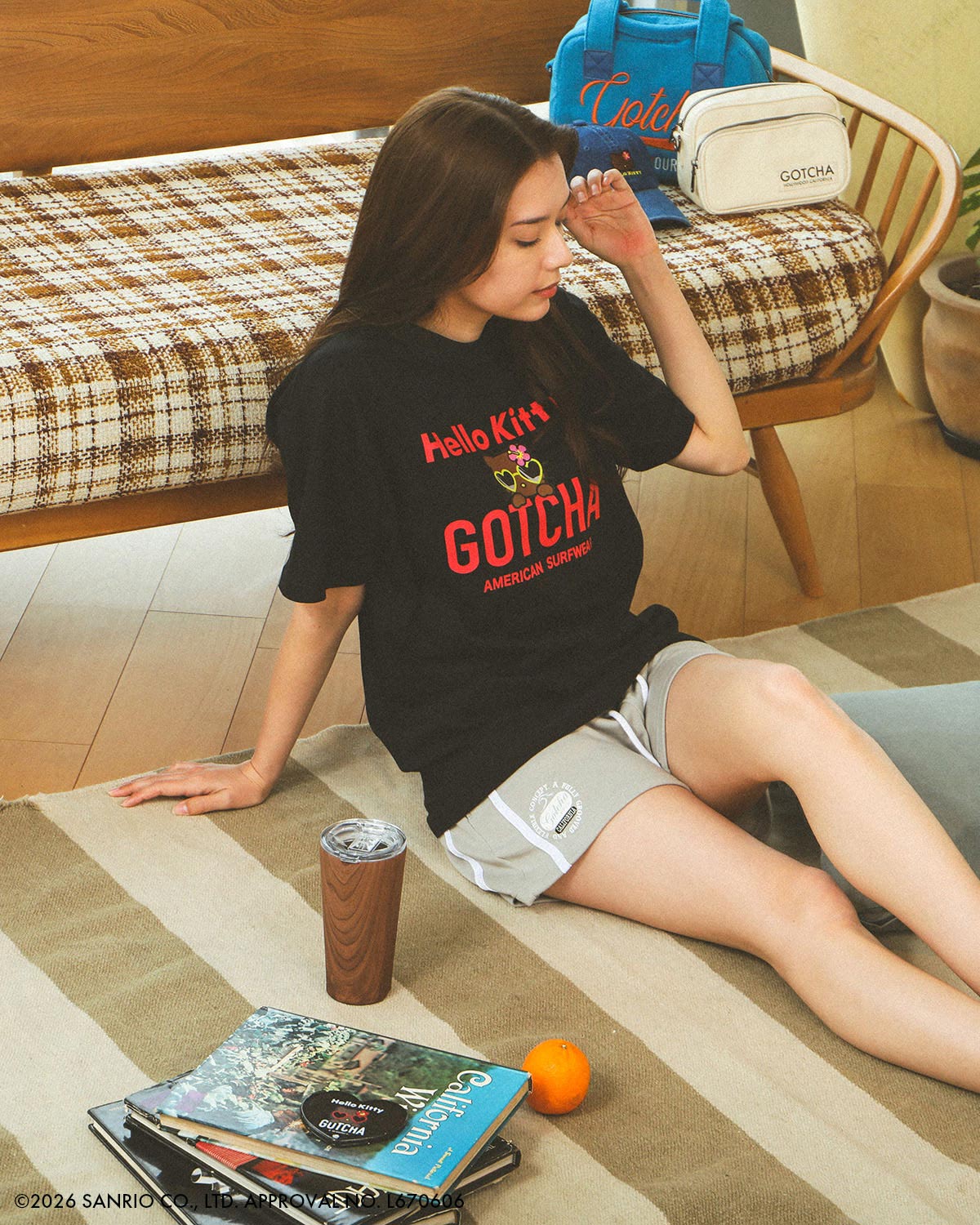 ブラック：172cm(Lサイズ着用)