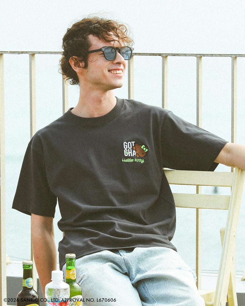 チャコール：175cm66kg(Lサイズ着用)