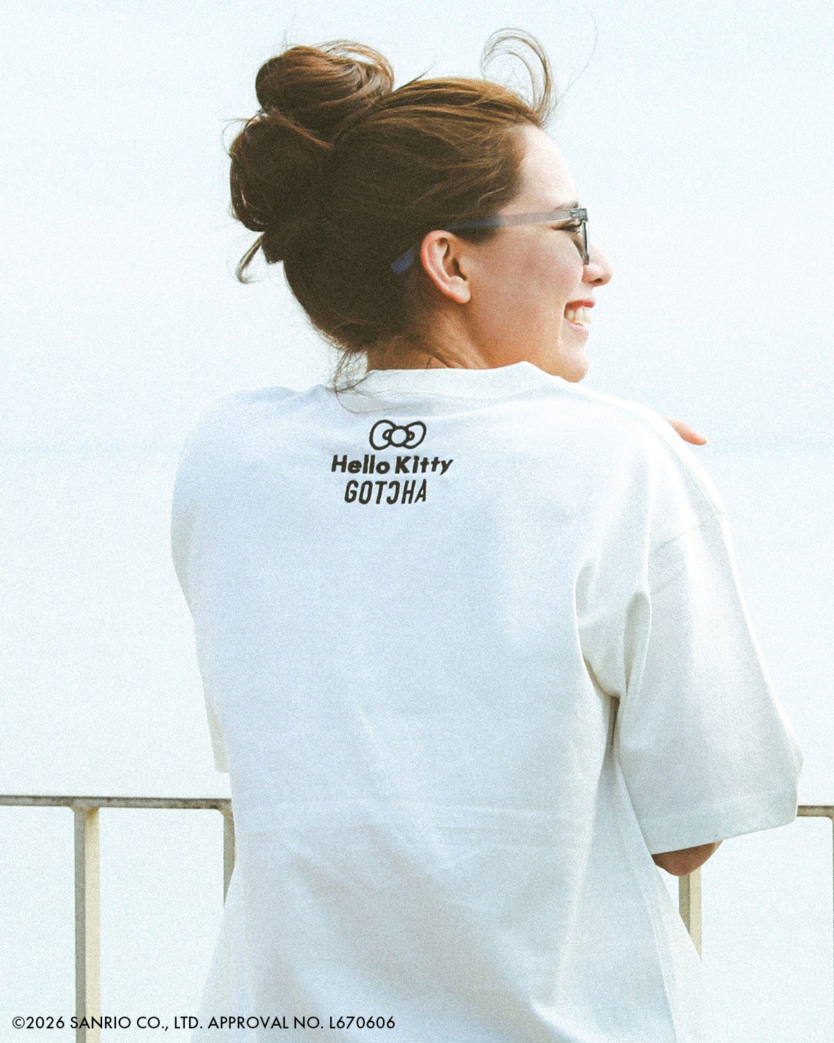 オフホワイト：172cm(Lサイズ着用)