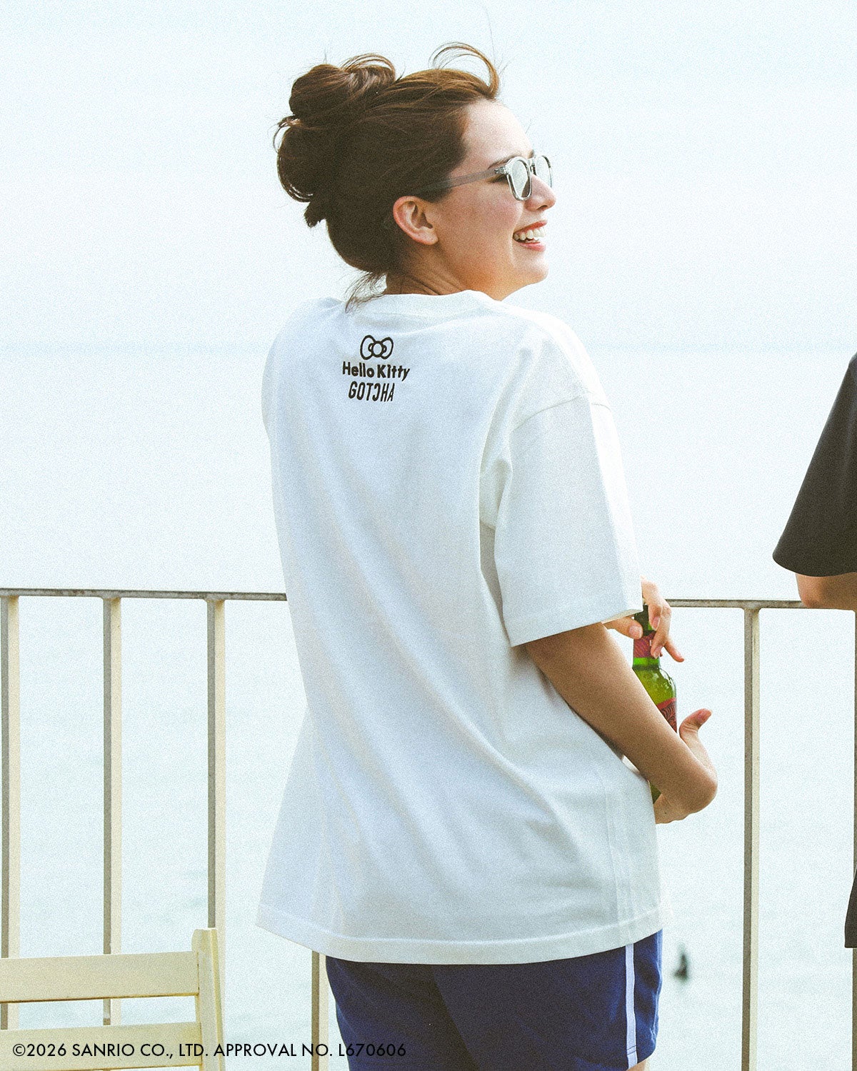 オフホワイト：172cm(Lサイズ着用)