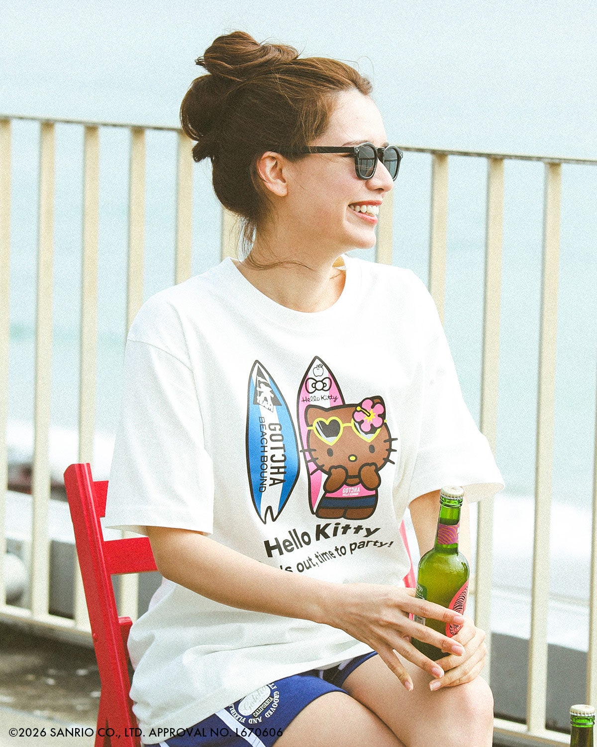 オフホワイト：172cm(Lサイズ着用)