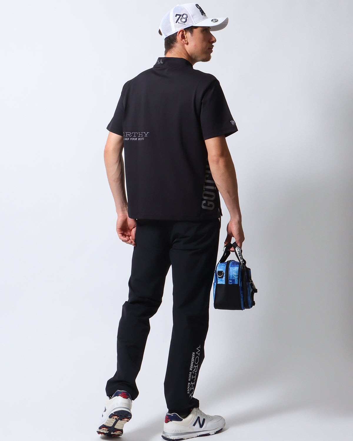 ブラック：180cm70kg(Lサイズ着用)