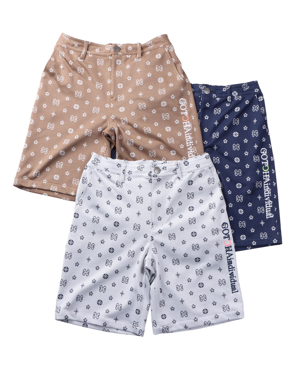 GOTCHA GOLF] モノグラム ジャカード ショーツ | PEET ONLINE STORE