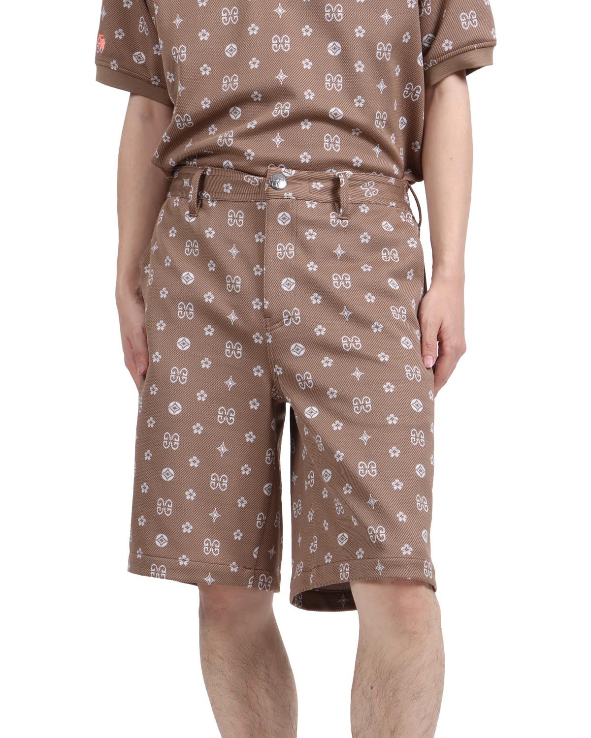 ベージュ：173cm63kg(Lサイズ着用)