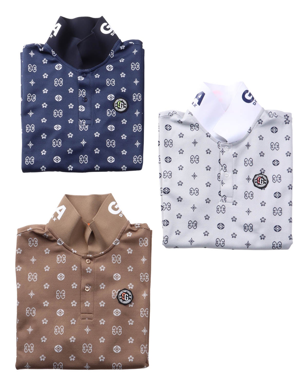 GOTCHA GOLF] モノグラム ジャカード ポロ | PEET ONLINE STORE