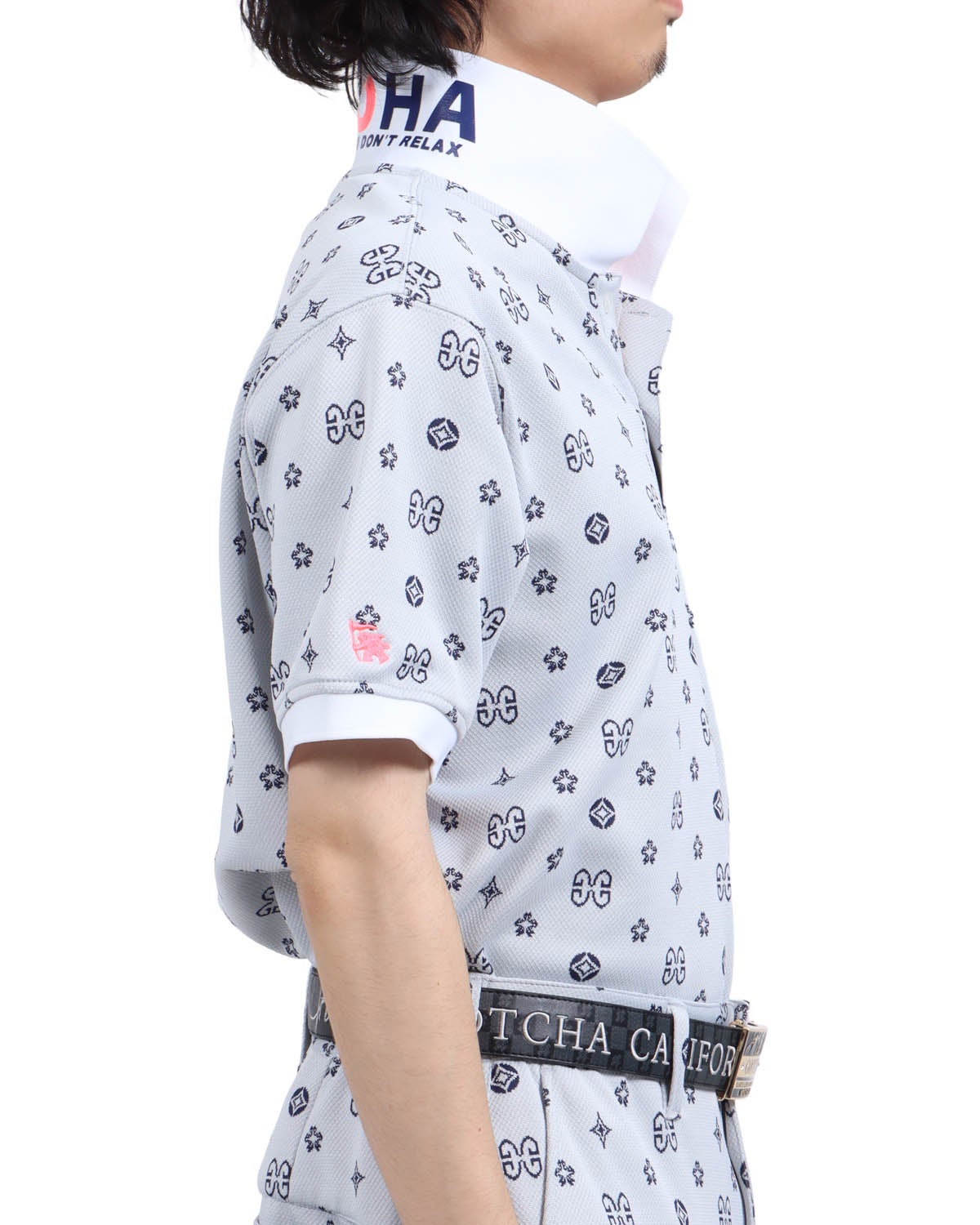 GOTCHA GOLF] モノグラム ジャカード ポロ | PEET ONLINE STORE