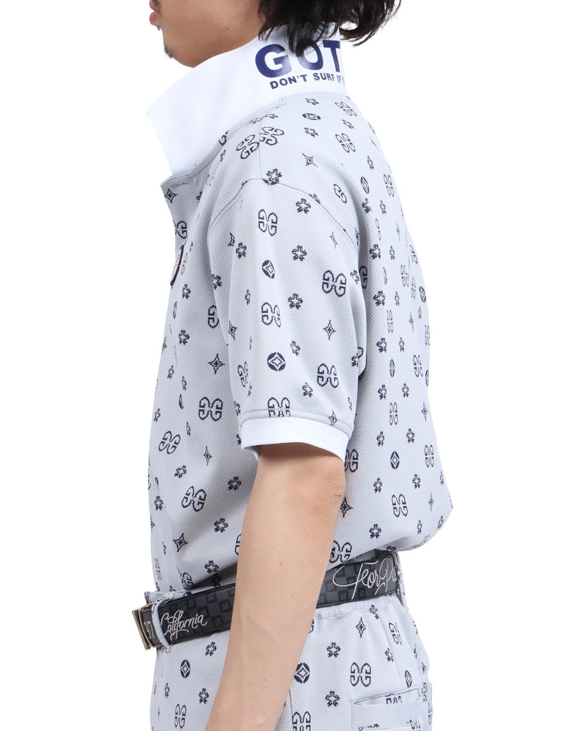GOTCHA GOLF] モノグラム ジャカード ポロ | PEET ONLINE STORE