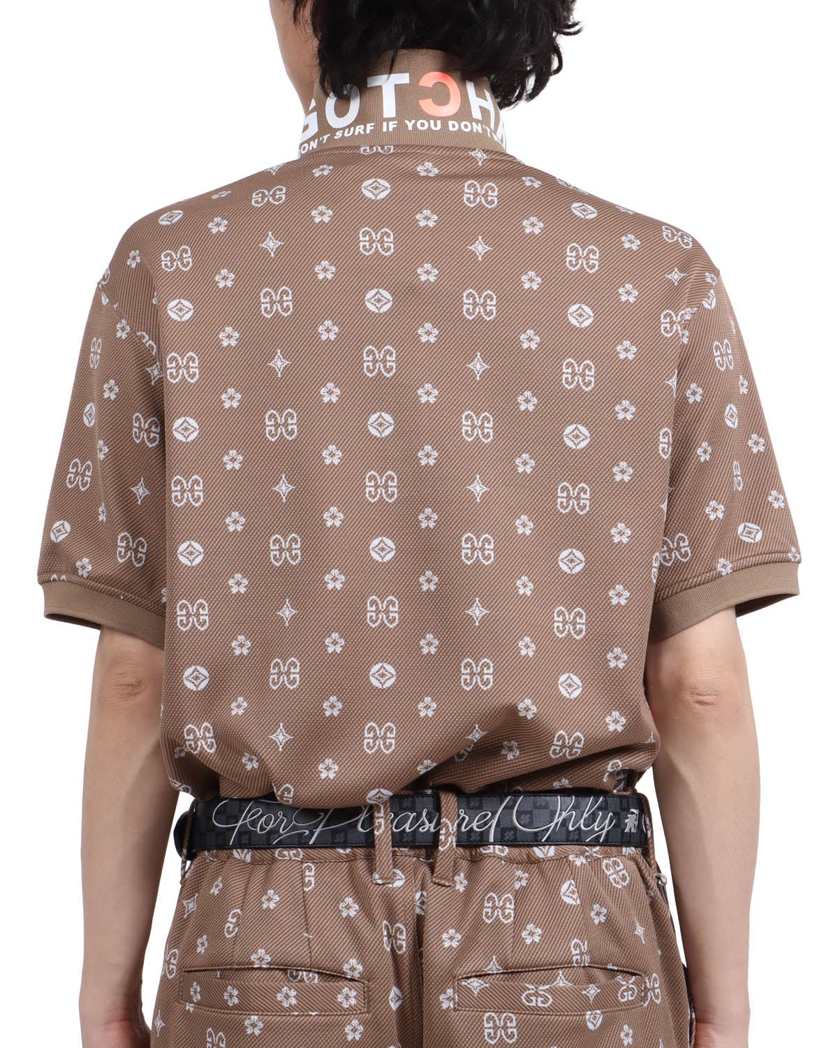 ベージュ：173cm63kg(Lサイズ着用)