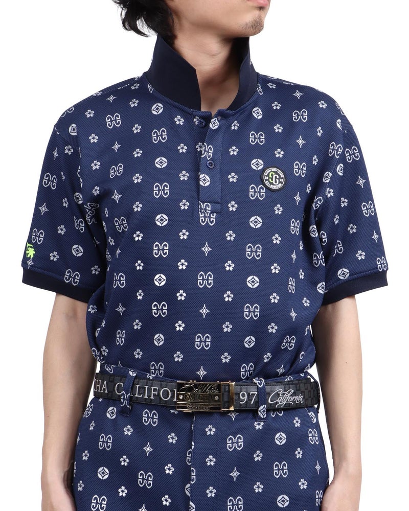 ネイビー：173cm63kg(Lサイズ着用)