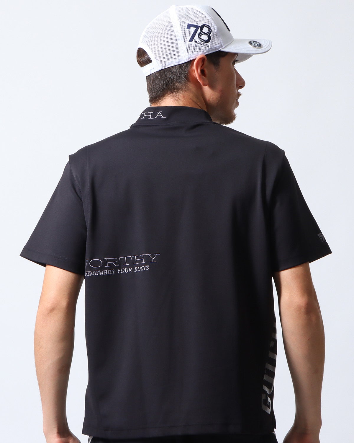 GOTCHA GOLF] 接触冷感 裾切替 モックネック ポケT | PEET ONLINE STORE