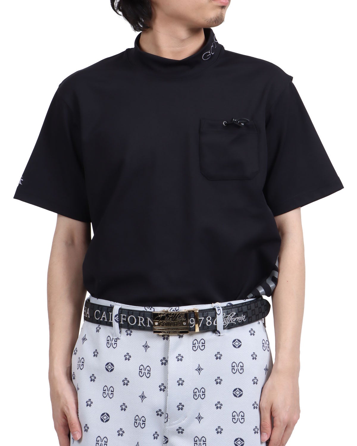 GOTCHA GOLF] 接触冷感 裾切替 モックネック ポケT | PEET ONLINE STORE