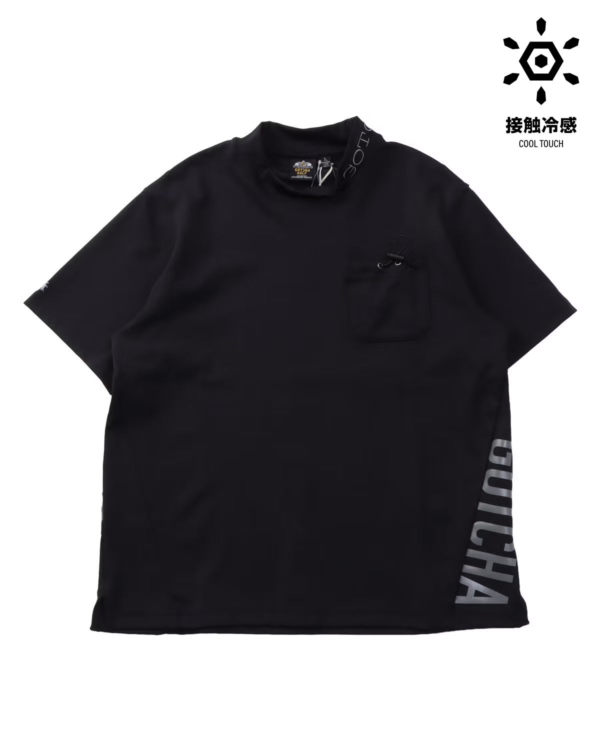 GOTCHA GOLF] 接触冷感 裾切替 モックネック ポケT | PEET ONLINE STORE
