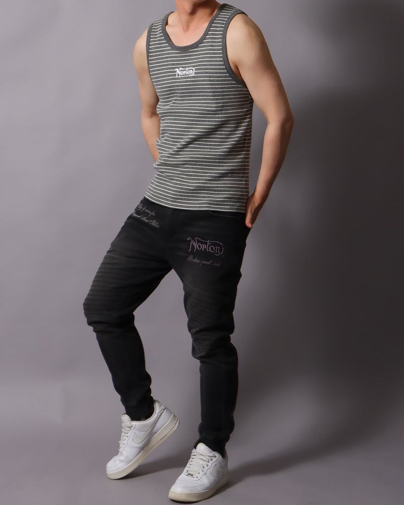 杢グレー：178cm/75kg(Lサイズ着用)