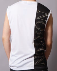 ホワイト：178cm/75kg(Lサイズ着用)