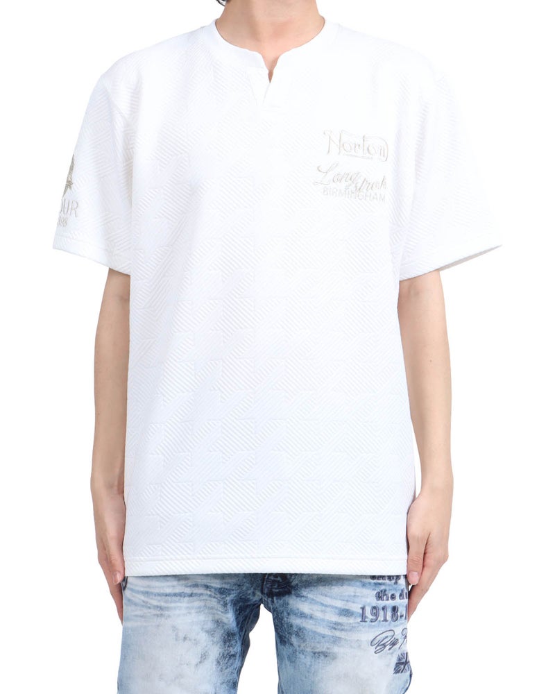 ホワイト：173cm63kg(Lサイズ着用)