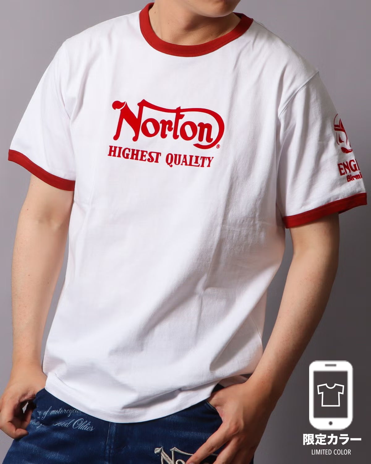 Norton] リンガー Tシャツ | PEET ONLINE STORE
