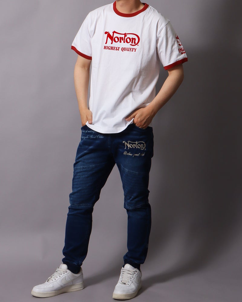 ホワイト：178cm/75kg(Lサイズ着用)