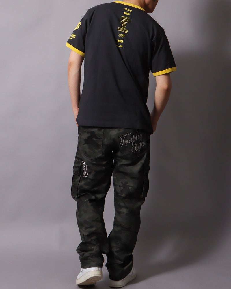 チャコール：178cm/75kg(Lサイズ着用)