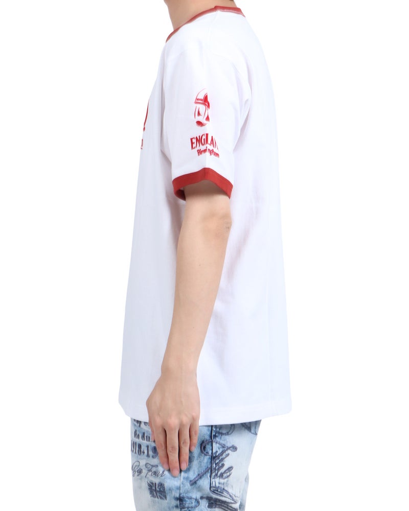 ホワイト：173cm63kg(Lサイズ着用)