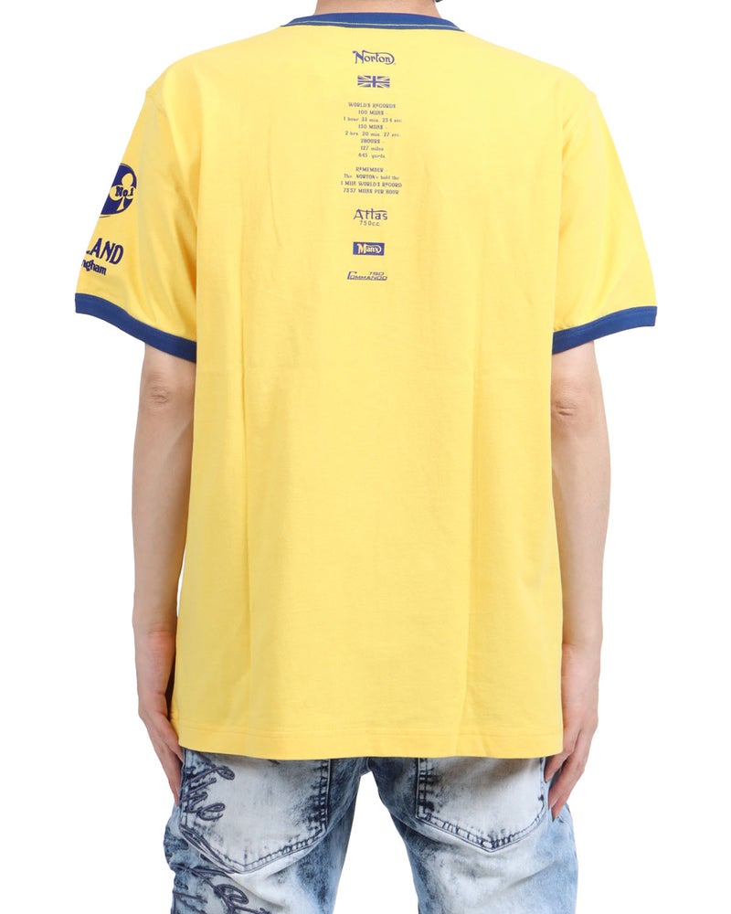 ライトイエロー：173cm63kg(Lサイズ着用)