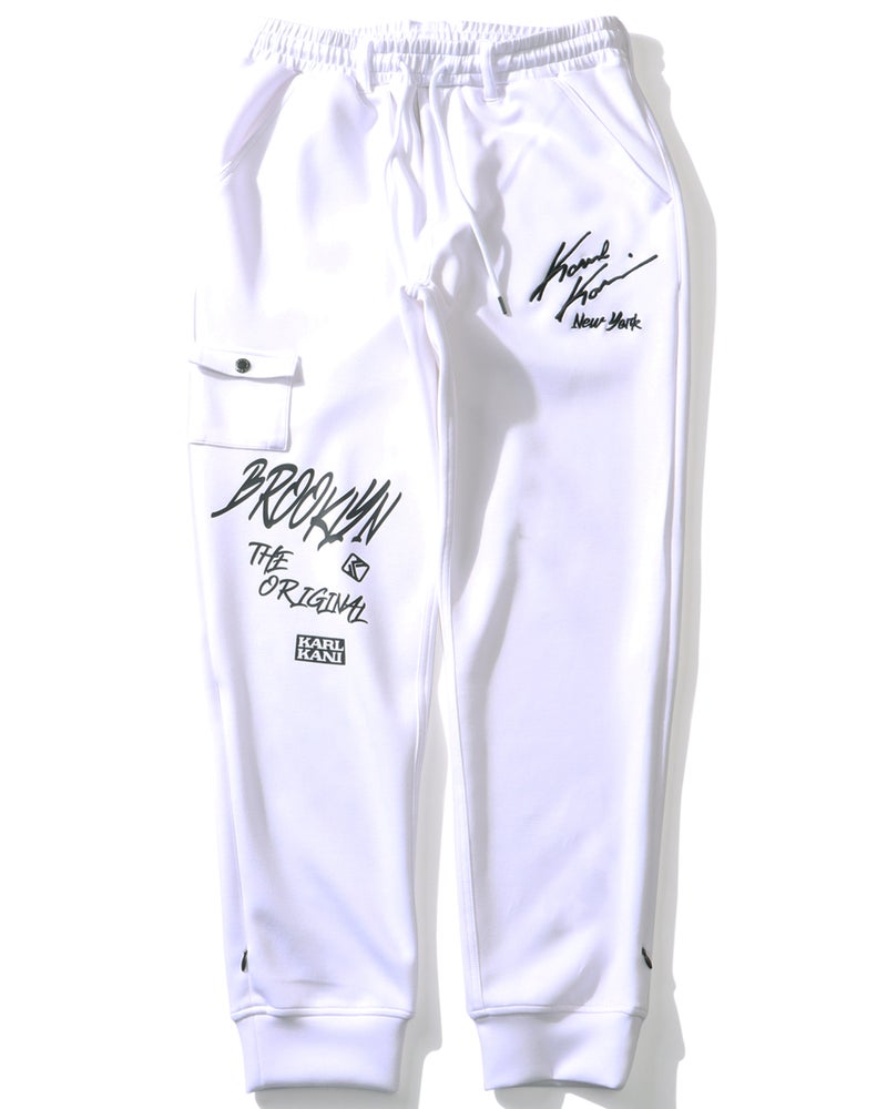 ダンボールニット グラフィティロゴ スウェットパンツ