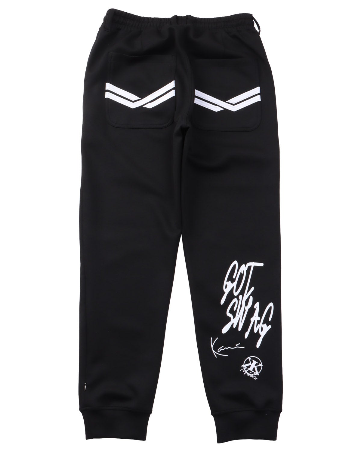 Karl Kani] ダンボールニット グラフィティロゴ スウェットパンツ