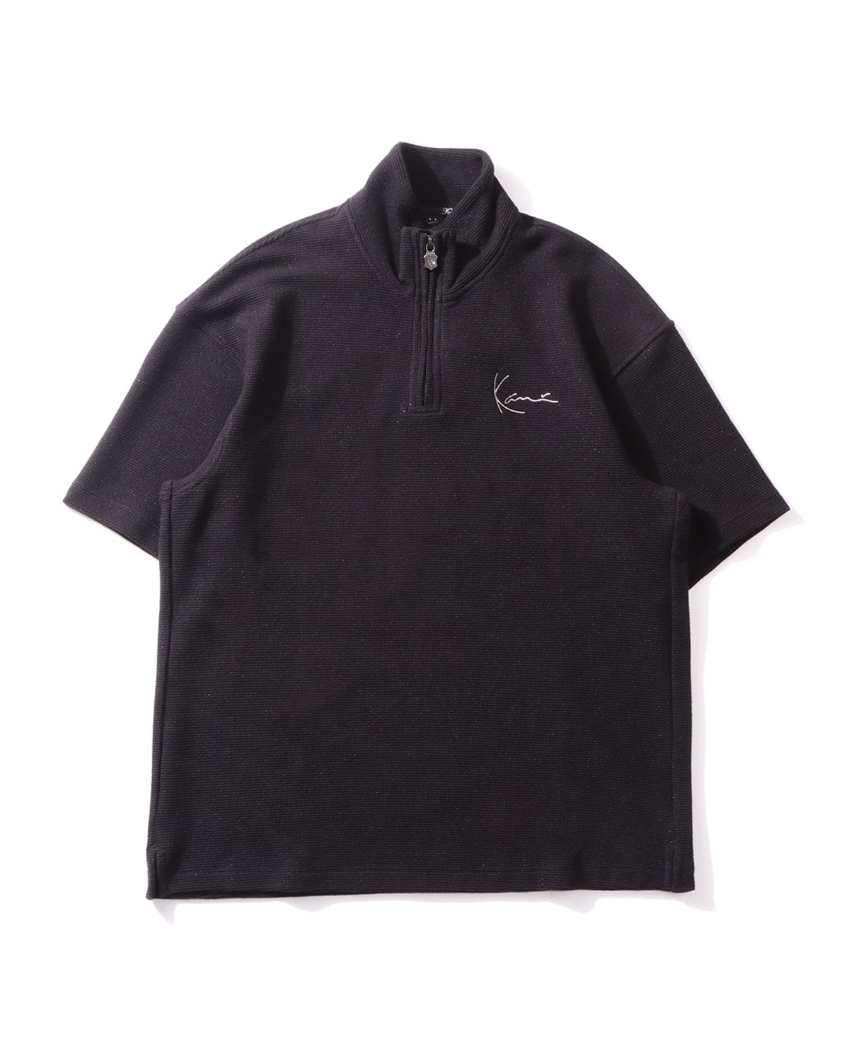 Karl Kani] ハーフジップ サマー ラメ ニット | PEET ONLINE STORE