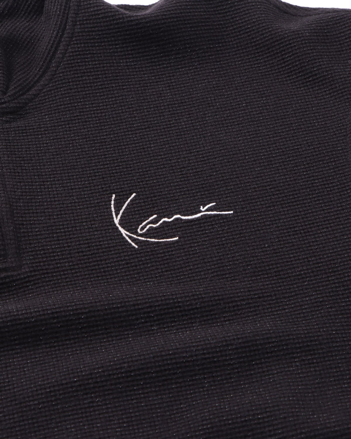 Karl Kani] ハーフジップ サマー ラメ ニット | PEET ONLINE STORE