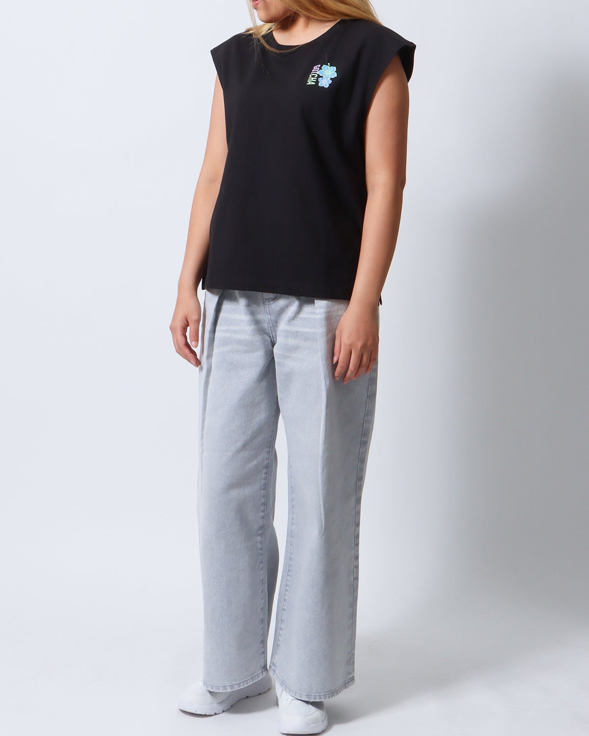 ブラック：167cm(Lサイズ着用)