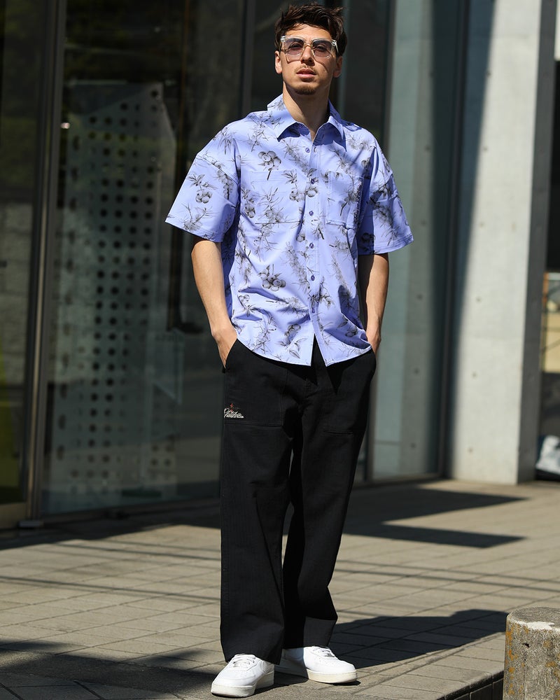 パープル：180cm/70kg(Lサイズ着用)