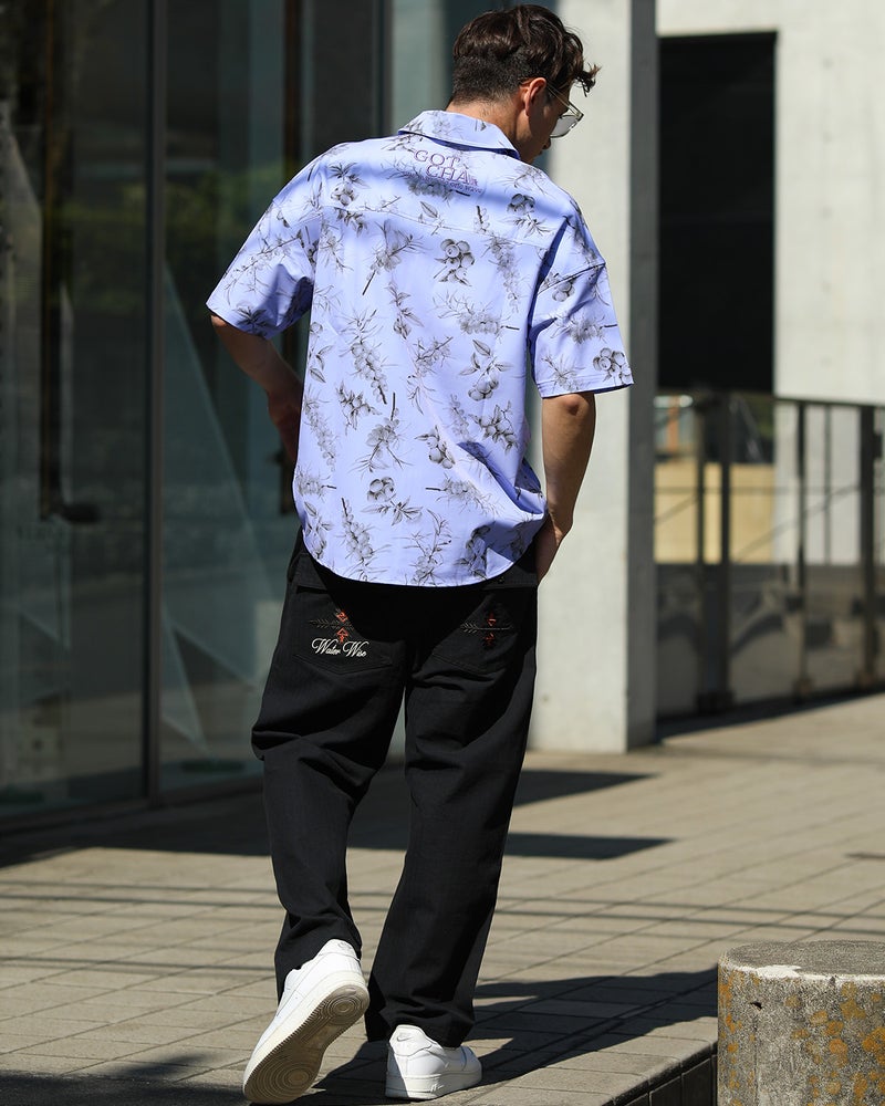 パープル：180cm/70kg(Lサイズ着用)