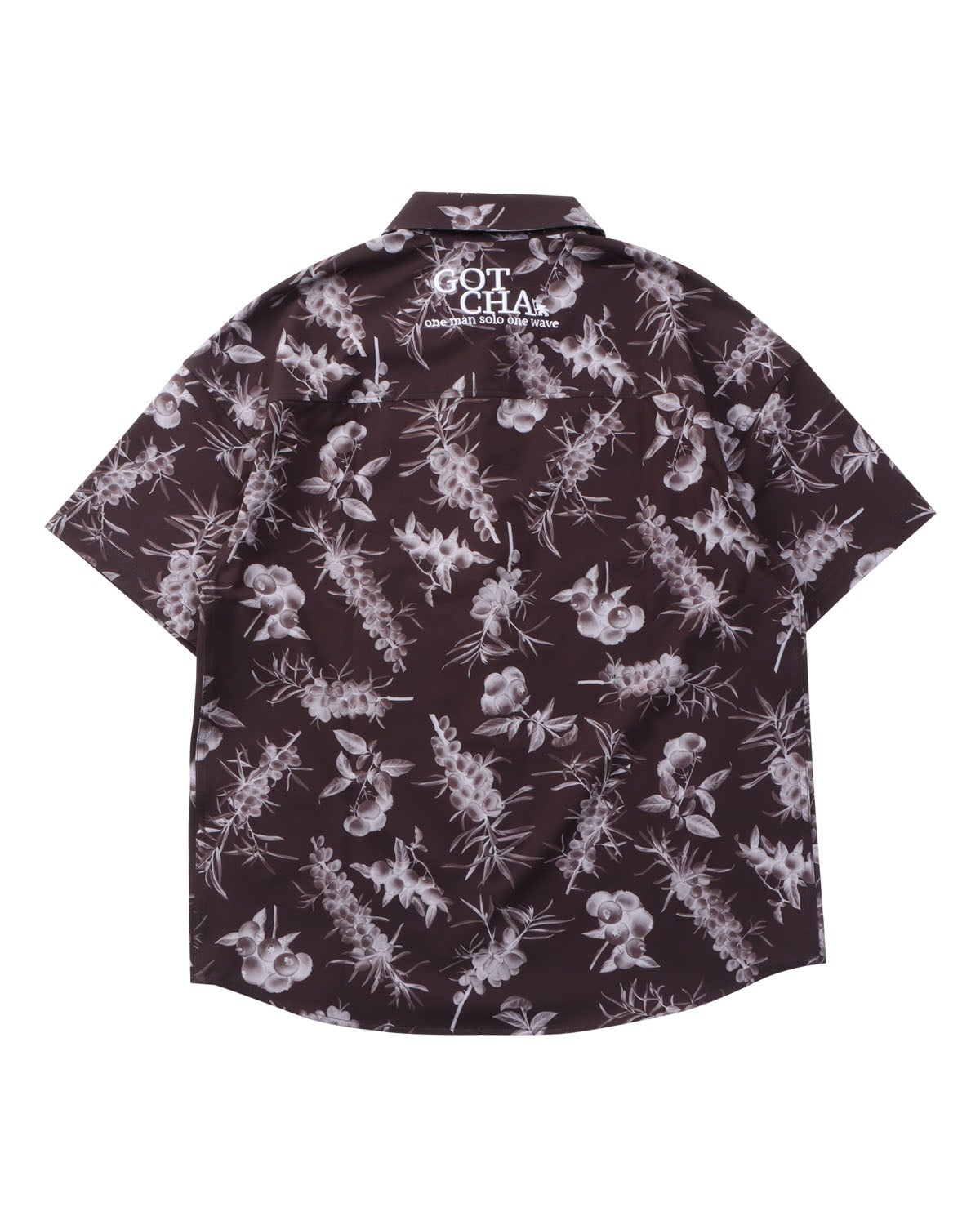 GOTCHA] ハイブリッド 多機能 ハーブ総柄 半袖 シャツ | PEET ONLINE STORE