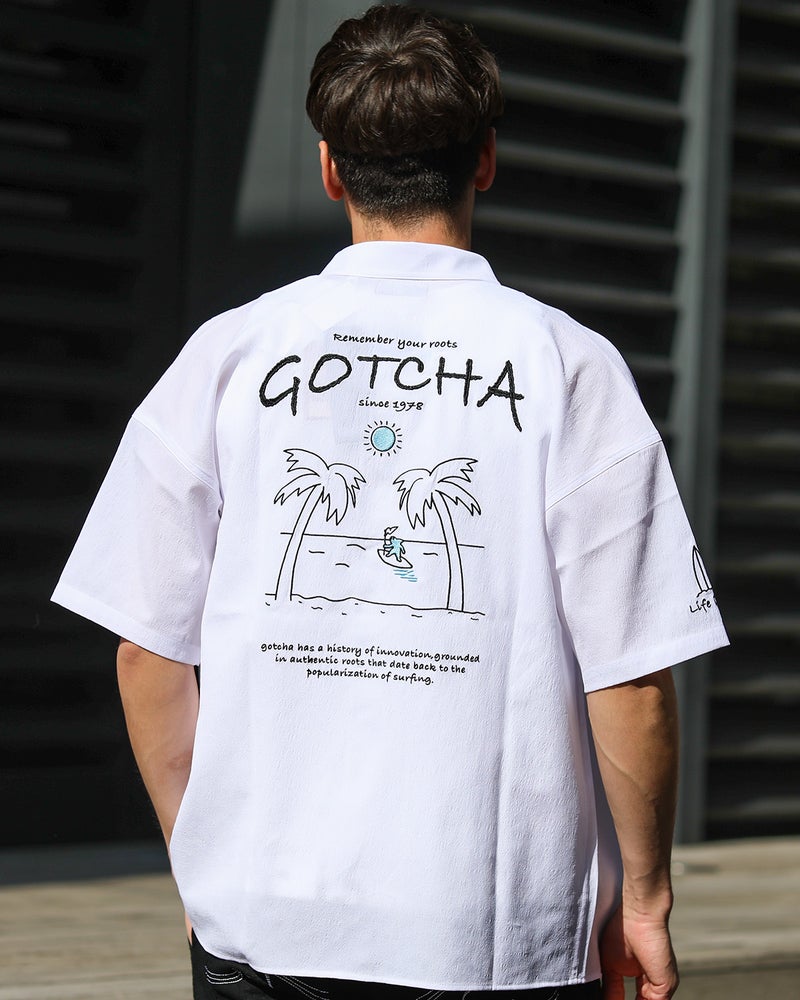 ホワイト：180cm/70kg(Lサイズ着用)