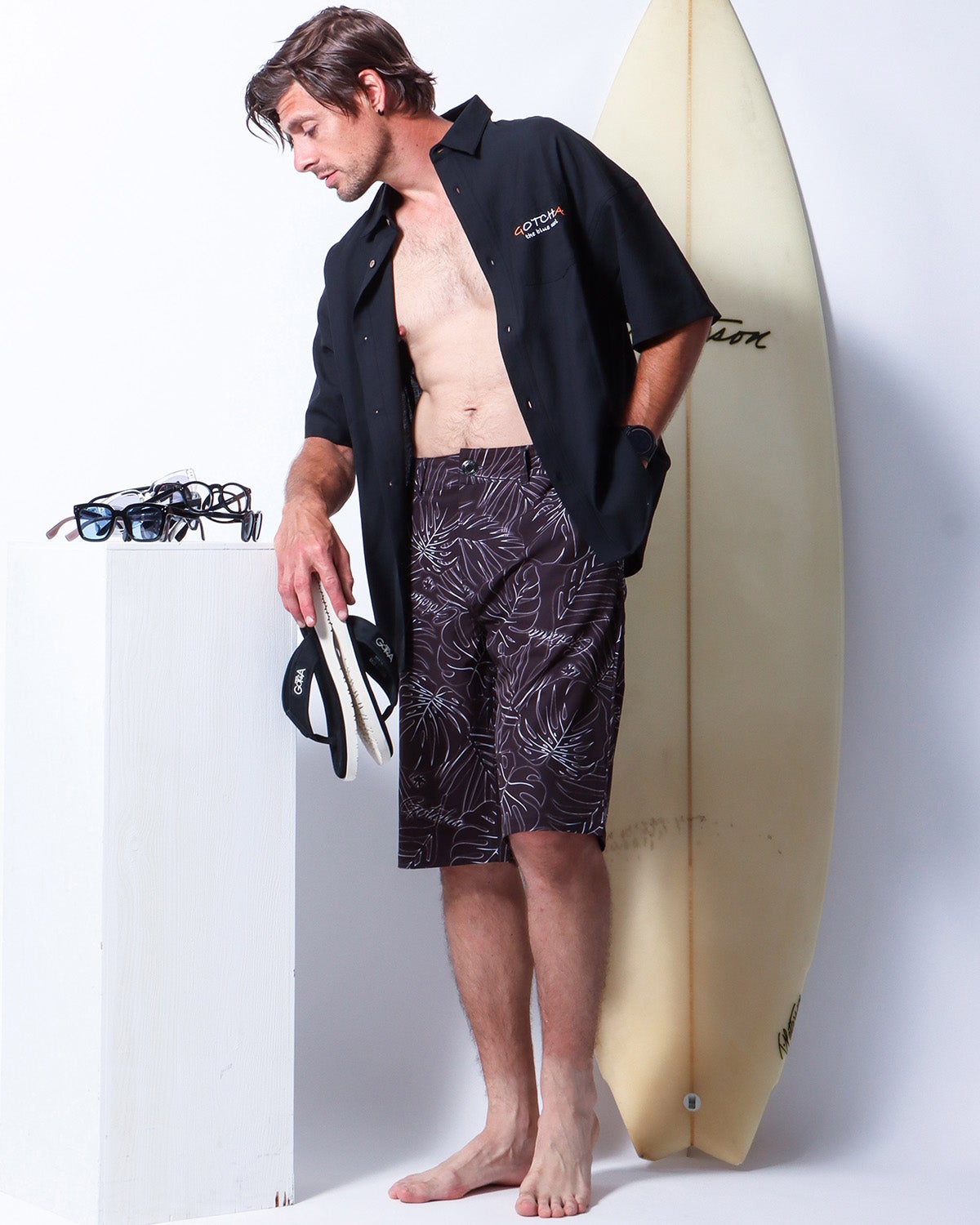 ブラック：183cm/70kg(Lサイズ着用)