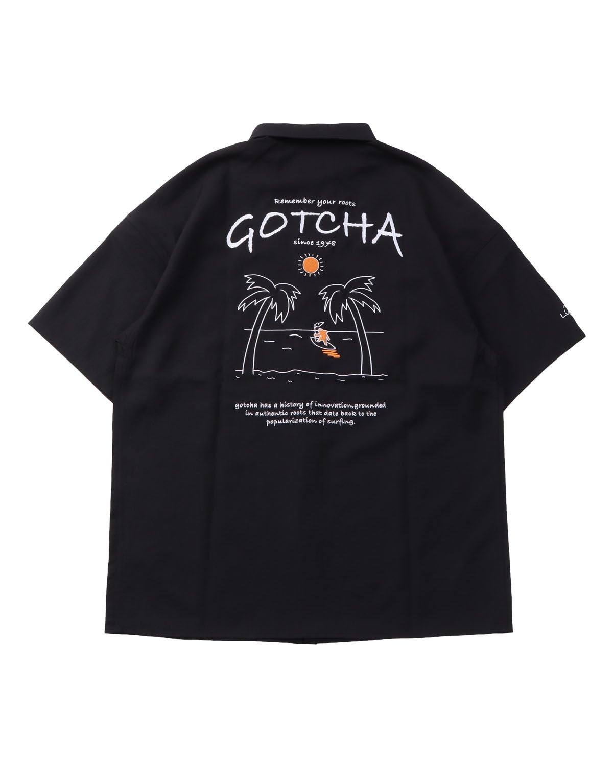GOTCHA] ハイブリッド 多機能 ドロップショルダー フィッシュマン 半袖