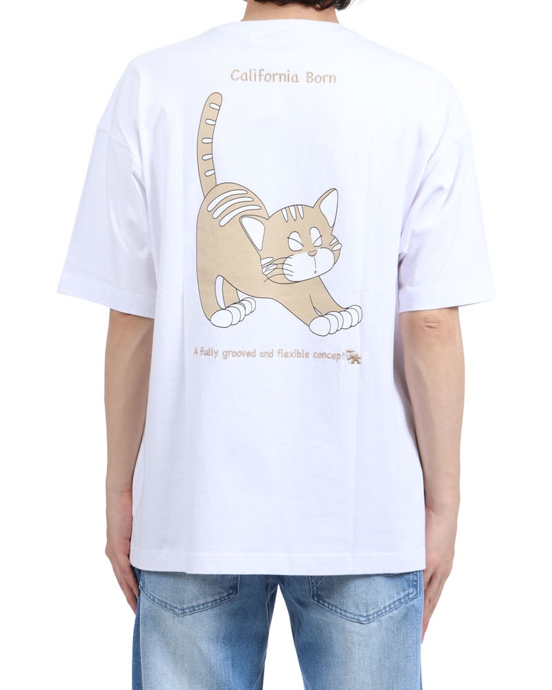 ベージュ：173cm63kg(Lサイズ着用)