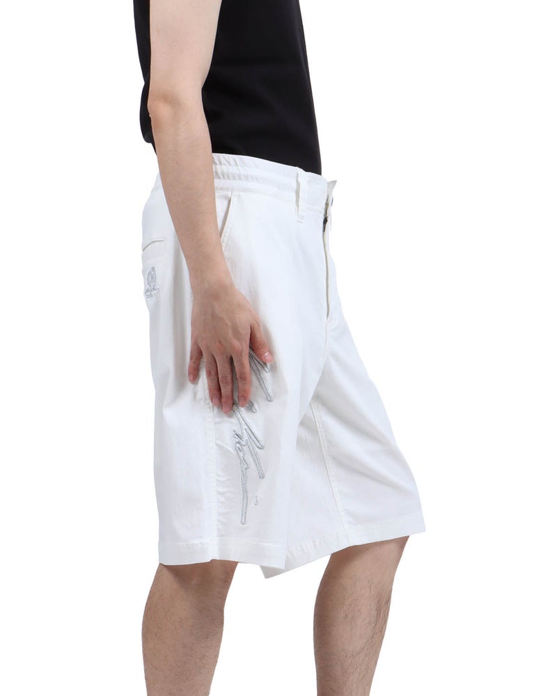 ホワイト：173cm63kg(Lサイズ着用)