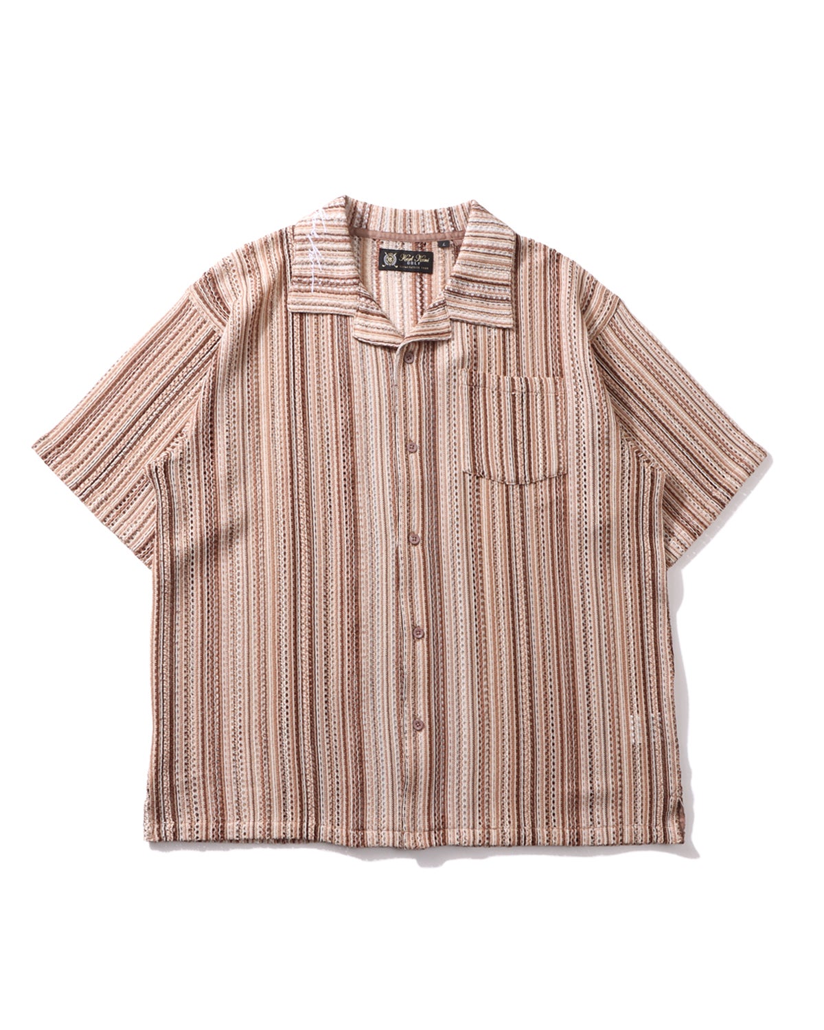 Karl Kani GOLF] マルチストライプ ニット 開襟 ポロ | PEET ONLINE STORE